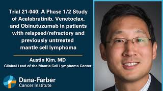 Austin Kim, MD, on MAVO Trial for Untreated TP53-Mutated Mantle Cell Lymphoma