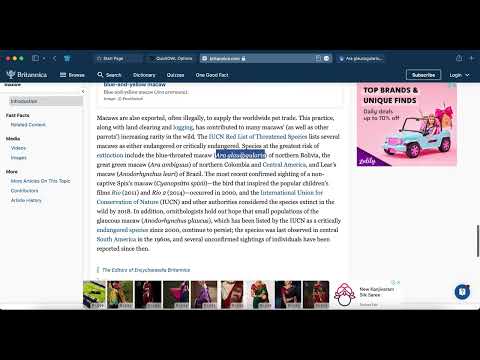 QuickOWL Safari extension demo thumbnail