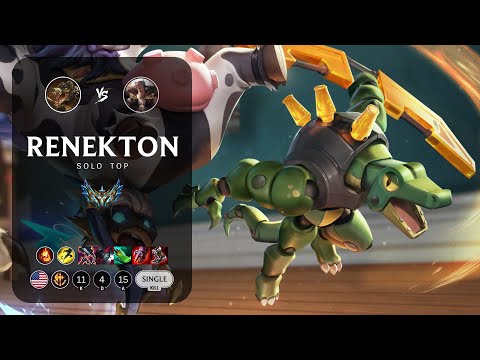 Renekton Top vs Sett - NA Challenger Patch 13.24