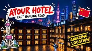Shanghai Atour East Nanjing Road Hotel Tour- Room for 3 suitable for Muslims- ve