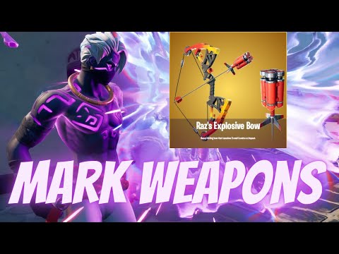 MARK WEAPONS OF DIFFERENT RARITY week 7 challenges exotic mythic raz strategy guide. not working fix