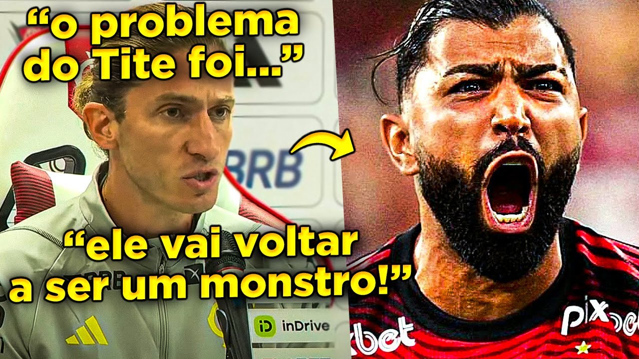 🔥ENSINA, FILIPE LUÍS!! FILIPE LUÍS MANDA A REAL SOBRE RECUPERAÇÃO DE GABIGOL E COMEÇA NOVA ERA!!
