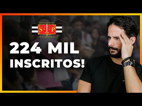 A VERDADE SOBRE A CONCORRÊNCIA NO CONCURSO DE ESCREVENTE TJ-SP 2021