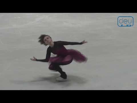 Maria Schaetzel. Oberstdorf 2019. Gold Ladies I Artistic. 2d place