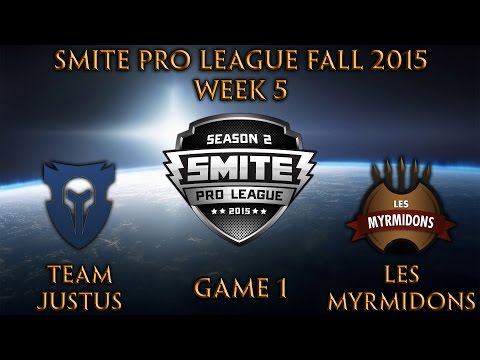 SPL Fall Week 5 - Team JusTus vs. Les Myrmidons (Game 1)