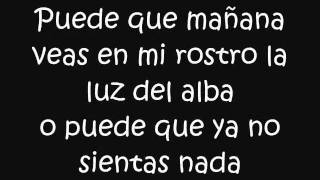 Alex ubago - Sabes (Letra)