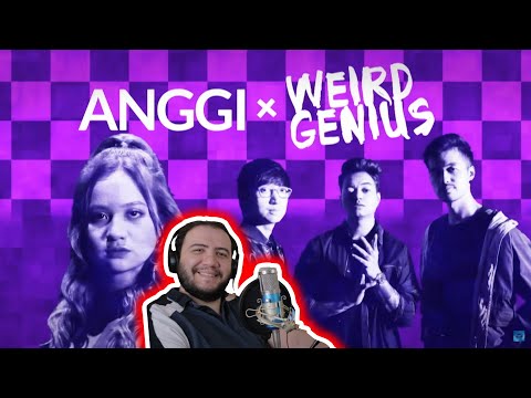 REACTION: ANGGI X WEIRD GENIUS - TERLALU CINTA (Rossa) - SPEKTA SHOW TOP 4 - Indonesian Idol 2021