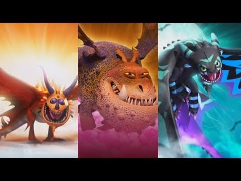 Halloween "Dreadfall", Meatlug, Hoarsbrumble | Dragons: Titan Uprising