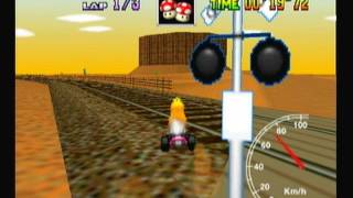 Mario Kart 64 - Kalimari Desert 1lap 39"75