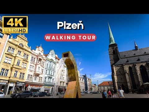 Walking Tour Czech Republic Europe Towns - Plzeň