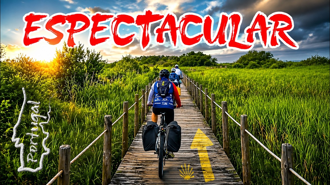 PORTUGAL en BICICLETA🚴🏻‍♂️ESPECTACULAR 🤩🤩 CAMINO DE SANTIAGO PORTUGUÉS 🚴🏾 EUROVELO 1🚴🏻‍♂️