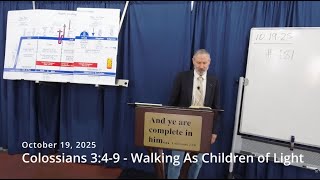 Colossians Part 138   Walking As Children of Light