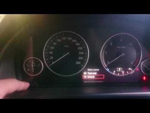 Скрытое меню BMW F15, F20, F30, F10. Сервисное меню BMW F серии..