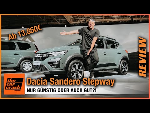 Dacia Sandero Stepway im Test (2023) Ist er NUR günstig oder auch GUT?! Review | Preis | 13.850€