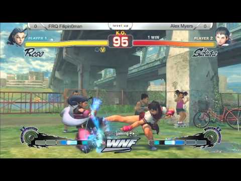 SSF4AE FRQ Filipin0man vs Alex Myers - WNF 1.6