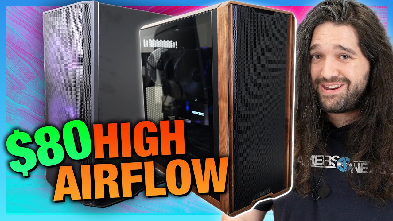 Lian Li's Brilliant Airflow Design: Lancool 207 Budget Case, 217 Wood, & "Wireless" RGB (ft. CEO)