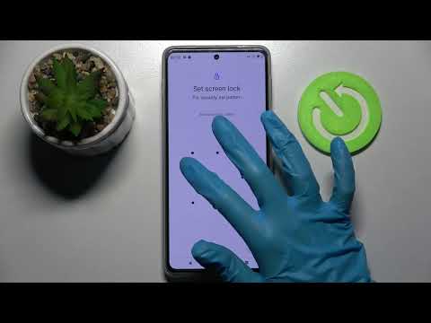 How to Set Up Screen Lock on MOTOROLA Edge 20 Pro - Select Lock Type