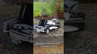 Kovový Model Bburago 1:18 - Chevrolet Corvette (1957)