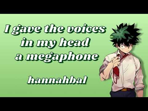 I gave the voices in my head a megaphone - hannahbal  ***MHA PODFIC***