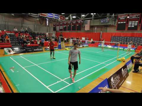 2017 Yonex Boston Open Badminton - Beiwen Jingyou x Tai Yi Jenna Gozali LD Finals Cam 1 Part 1