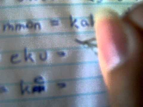 Japanese Language Study Update #4 - First 10 Hiragana ("a" & "ka" line) Vocab Exercise #1