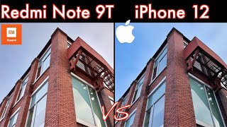 Xiaomi Redmi Note 9T 5G VS Apple iPhone 12 - Camera Comparison