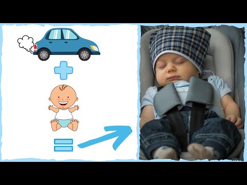 Dzieci usypiają w 5 minut przy dźwięku jadącego samochodu! 🚗 Szum samochodu do snu dla niemowlaka!:)