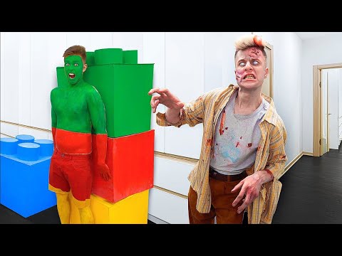 Extreme CAMOUFLAGE HIDE AND SEEK from ZOMBIES