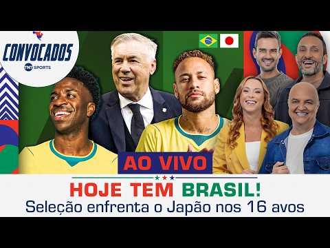 AO VIVO: TAYNAH, BECHLER, VSR E ANDRE HENNING TRAZEM TUDO SOBRE BRASIL X JAPÃO NO MATA-MATA DA COPA!