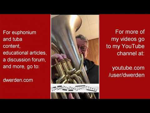 How to Master Rhythmic Control- Arban Arpeggio Exercise - Cornet, Trumpet, Euphonium, Tuba