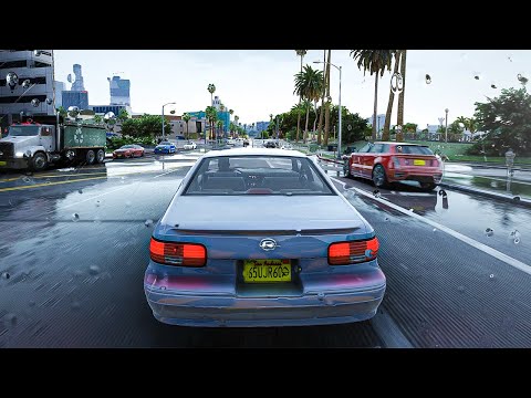 GTA 5: Natural and Realistic Graphics MOD - Ray-Tracing RTX™ 3090 Ultra Graphics Gameplay [PC MODs]