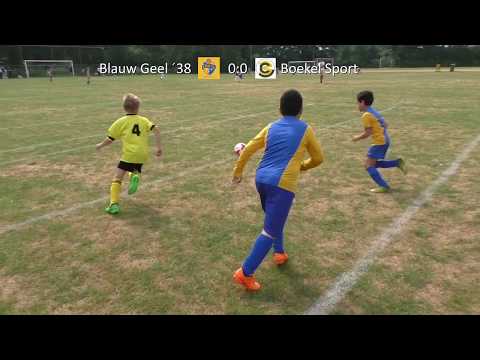 Blauw Geel 38 JO11 7 vs Boekel Sport JO11 5 op 3 juni 2017