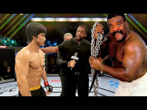 PS5 | Bruce Lee vs. Grozny Junkyard (EA Sports UFC 4)