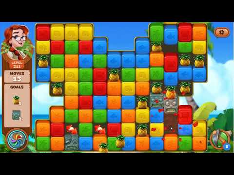 Lost Island Blast Adventure Level 211 - No Boosters
