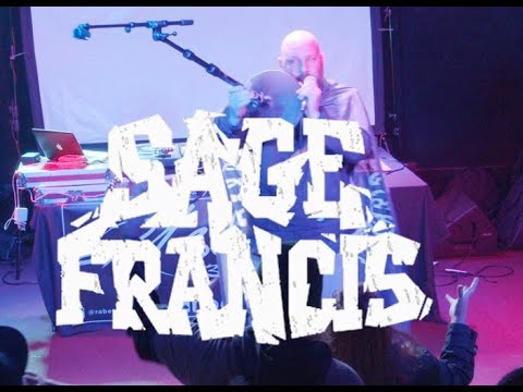 SAGE FRANCIS - Crack Pipes/Slow Down Gandhi/Makeshift Patriot (Live HD Performance)