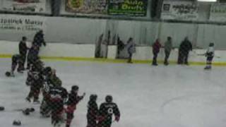 preview picture of video 'NRMHA Peewee A Flames #2 Win 2009 Pownal Tournament'