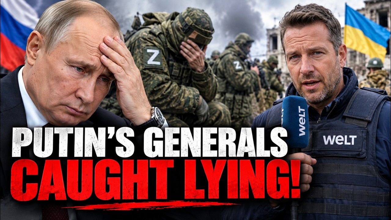 PUTIN'S GENERALS CAUGHT LYING! GERMAN REPORTER EXPOSES RUSSIA'S HUMILIATING DEFEAT IN UKRAINE!