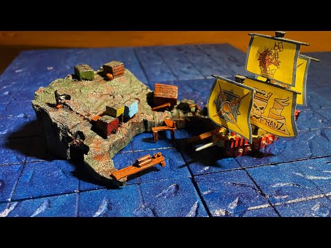 Episode 168: Sea Terrain for Man O War and other sea based tabletop games