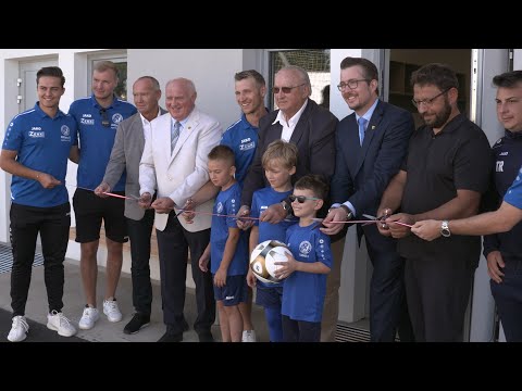 Neue Kabinen und Flutlichtanlage für den SC Himberg