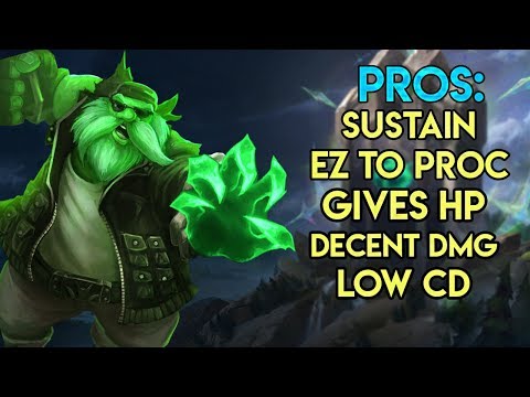 (#543) Undying Grasp on Gragas is the BEST Mastery vs Melee Tanks