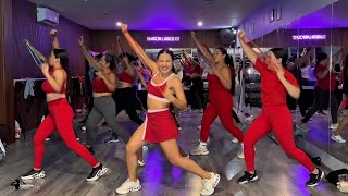 Reafirma pecho y BRAZOS‼️ cardio dance 🔥Veo Veo - Guajiros 🎵clases completas en sharonlariosfit.com💻