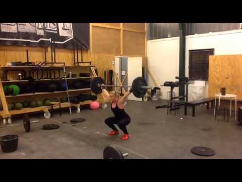 Snatch  40 x 1 rep by Gudrun Holm Jacobsen
