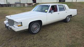 1990 Cadillac Brougham Walk Around and Drive By