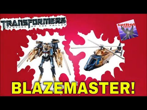 Transformers Revenge of the Fallen Blazemaster - GotBot True Review NUMBER 1162