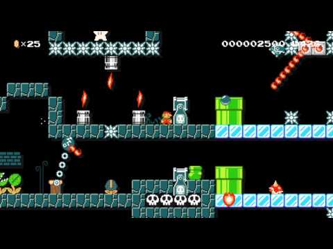 Kill Enemies or Spare? [2 Paths] by J☆sh - Super Mario Maker - No Commentary 1AF