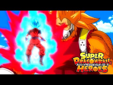 GOKU SSJ BLUE KAIOKEN & SUPER FÛ VS KAMBA GOLDEN OOZARU ! SUPER DRAGON BALL HEROES SPOILS ! -PLT#293 Video