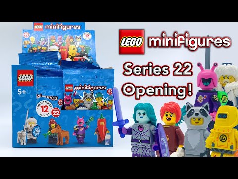 Opening EVERY Minifigure from Series 2022! (NEW 2022 Set)