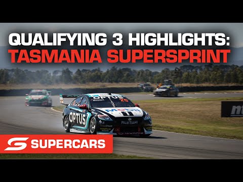 SUPERCARS 2022 タスマニアSuperSprint 予選タイムアタックのハイライト動画