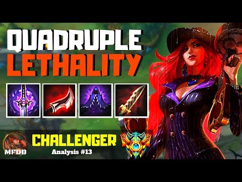 8.20 FULL LETHALITY Corrupting Potion Miss Fortune | Challenger Analysis #13 (Frilla)