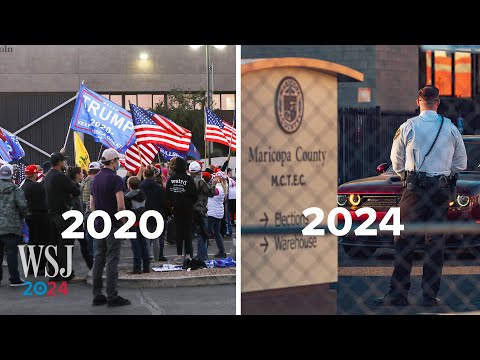 美國最激烈戰場之一的選舉安全 | WSJ (Election Security in One of U.S.'s Fiercest Battlegrounds | WSJ)